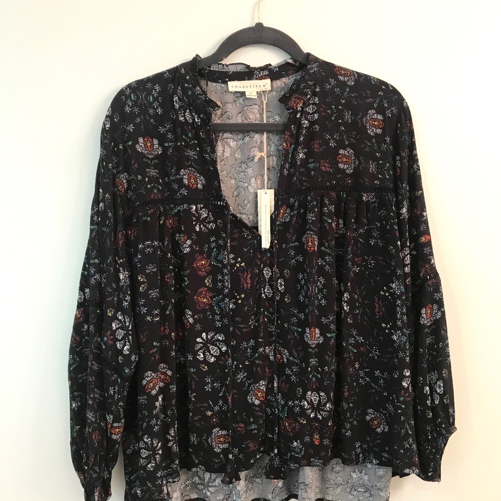Lovestitch Vintage Inspired Loose Top